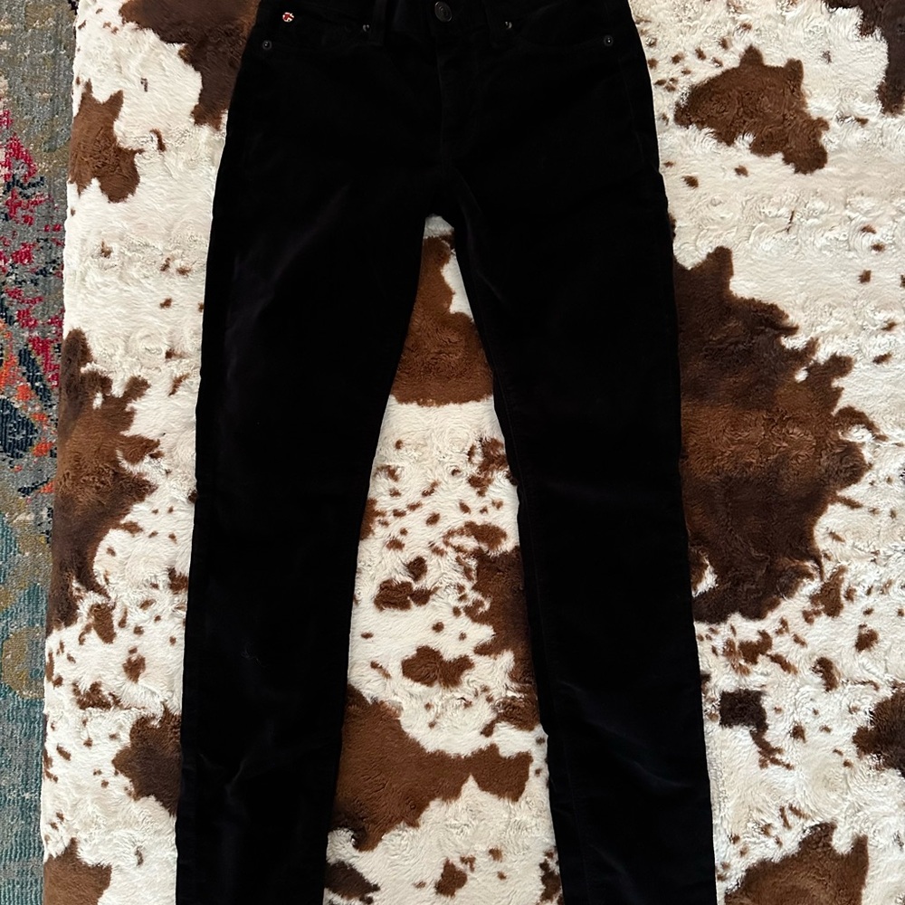 Hudson Jeans Women’s Black Skinny mid rise Jeans - Sleek Fit